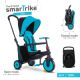 Tricicleta pliabila 6 in 1 pentru copii STR3, Blue, Smart Trike 429100